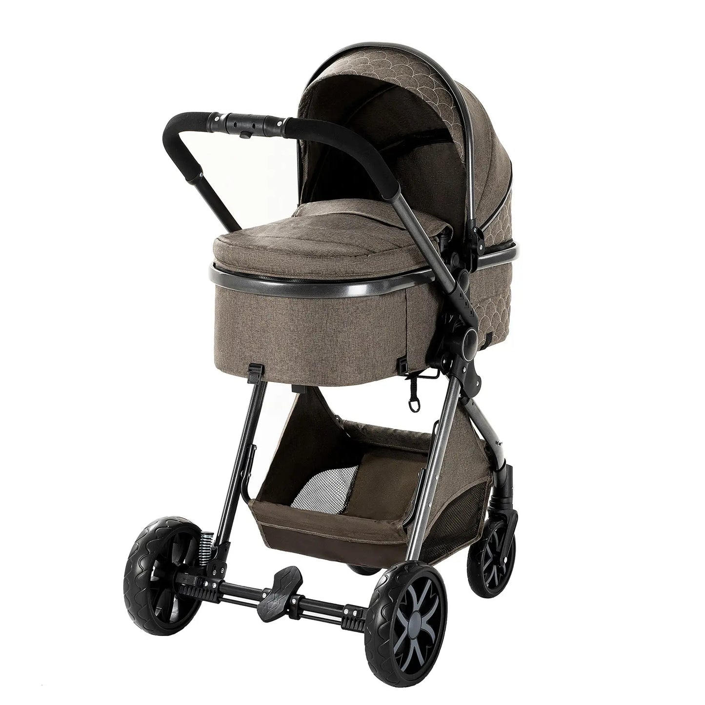 Carrinho de bebé Trio MelBaby Chocolate