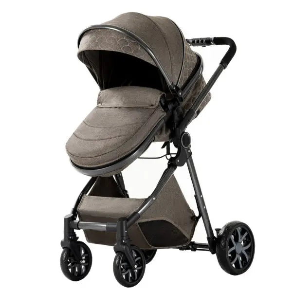 Carrinho de bebé Trio MelBaby Chocolate