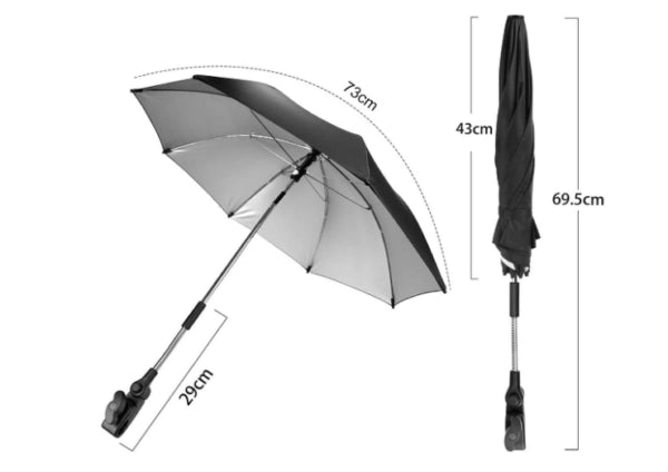 Guarda Sol Universal preto