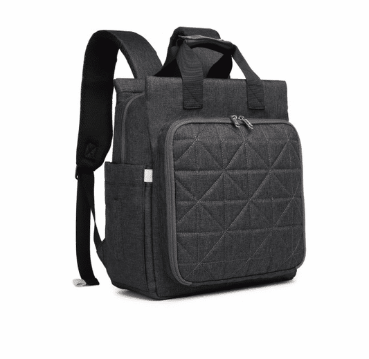 Mochila de maternidade Cinza escuro