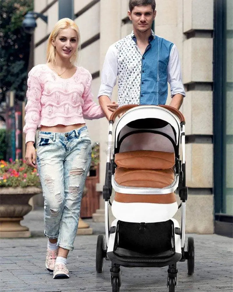 Carrinho de bebé Trio Lux Cinza