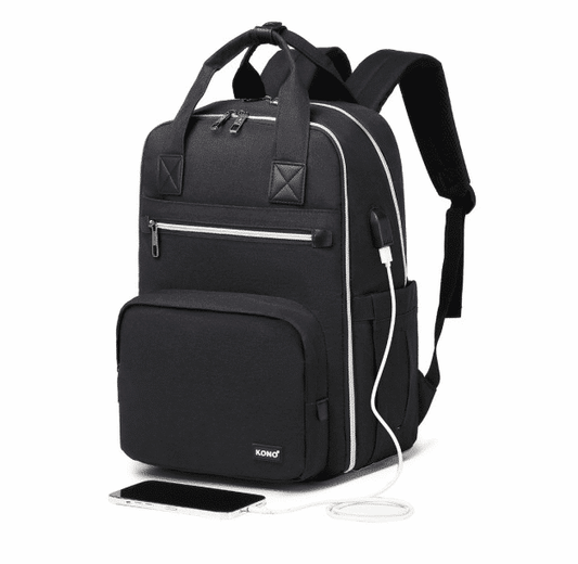 Mochila de maternidade Preto