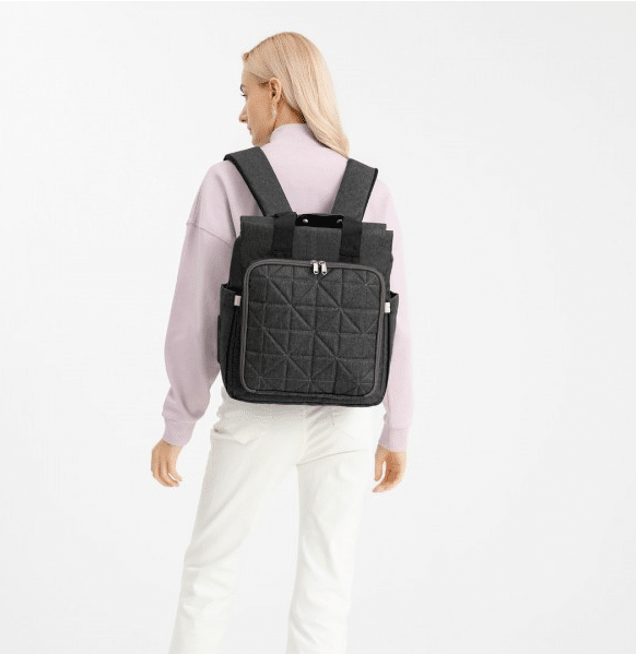 Mochila de maternidade Rosa