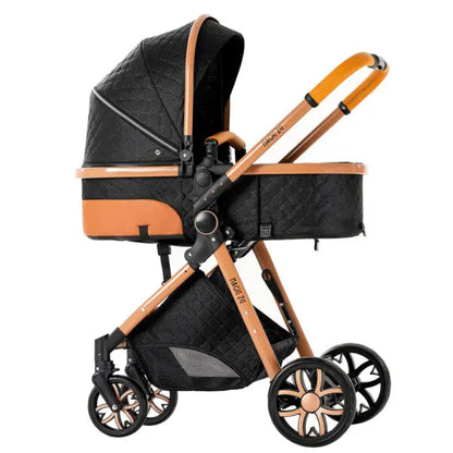 Carrinho de bebé Trio MelBaby Preto