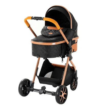 Carrinho de bebé Trio MelBaby Preto