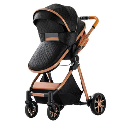 Carrinho de bebé Trio MelBaby Preto