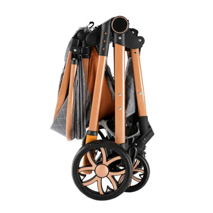 Carrinho de bebé Trio MelBaby Cinzento