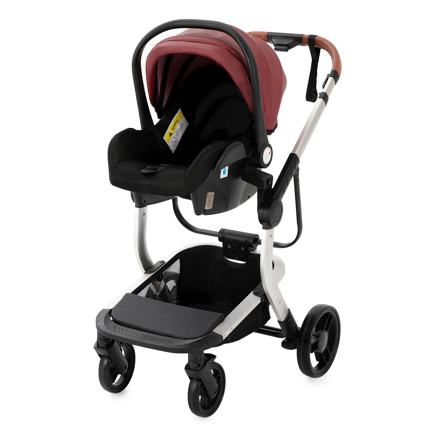 Carrinho de bebé Trio Lux Bordeaux