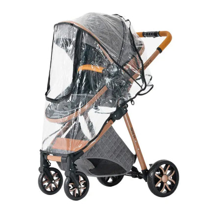 Carrinho de bebé Trio MelBaby Cinzento