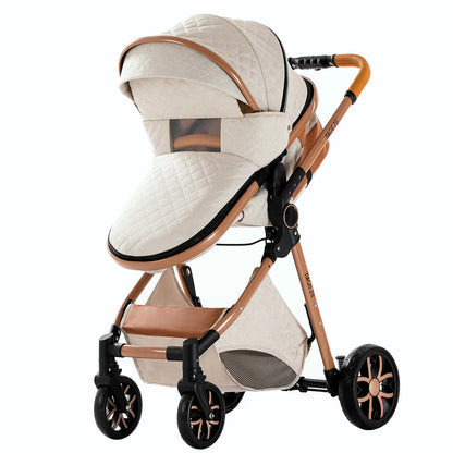 Carrinho de bebé Trio MelBaby Branco