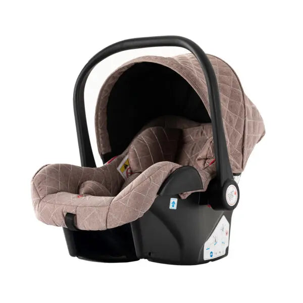 Carrinho de bebé Trio MelBaby Kaqui