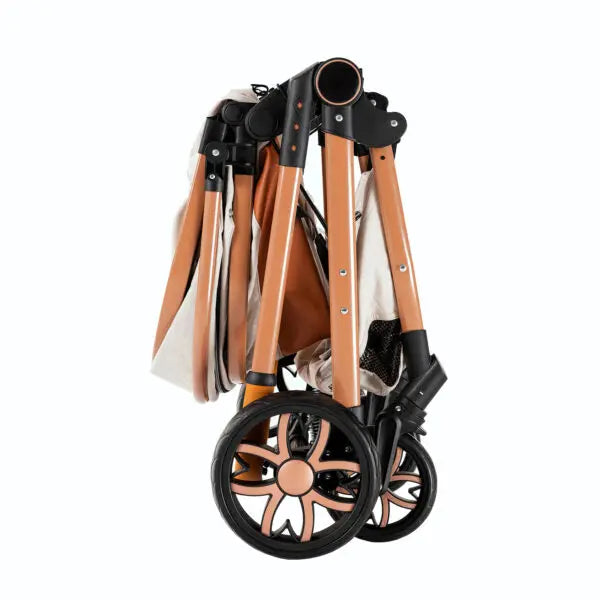 Carrinho de bebé Trio MelBaby Branco