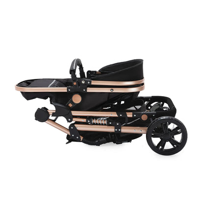 Carrinho de bebé Trio Mágico Preto / Dourado