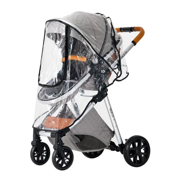 Carrinho de bebé Trio MelBaby Cinzento claro