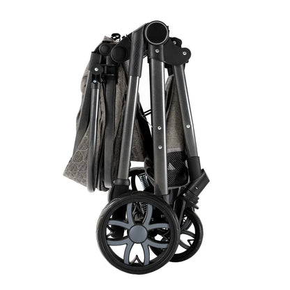 Carrinho de bebé Trio MelBaby Cinza escuro