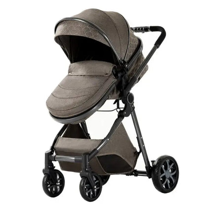 Carrinho de bebé Trio MelBaby Chocolate