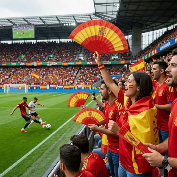 Pack de 5 Abanicos España – Rojos y Amarillos