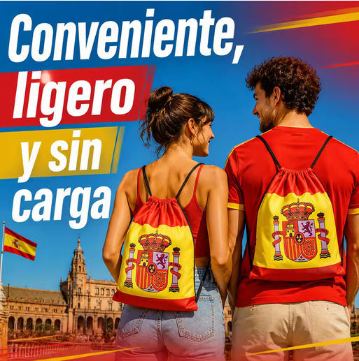 Mochila España – Roja y Amarilla