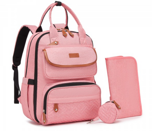 Mochila de Maternidade Rosa