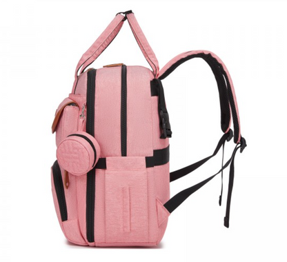 Mochila de Maternidade Rosa