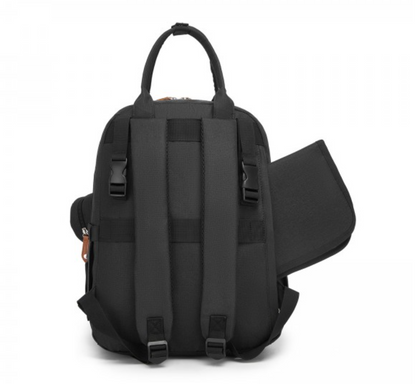 Mochila de maternidade Preto