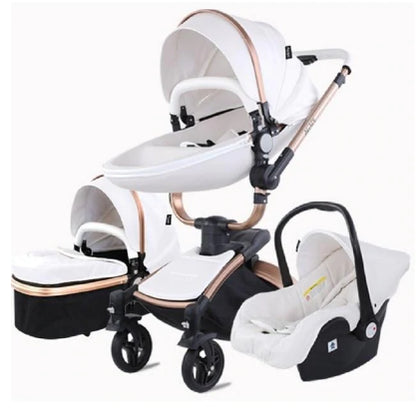 Carrinho de bebé Trio Agape Branco