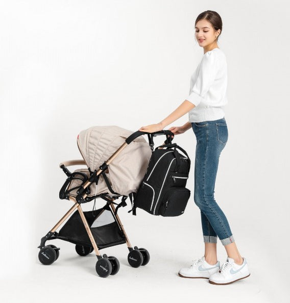 Mochila de maternidade Preto