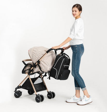 Mochila de maternidade Preto