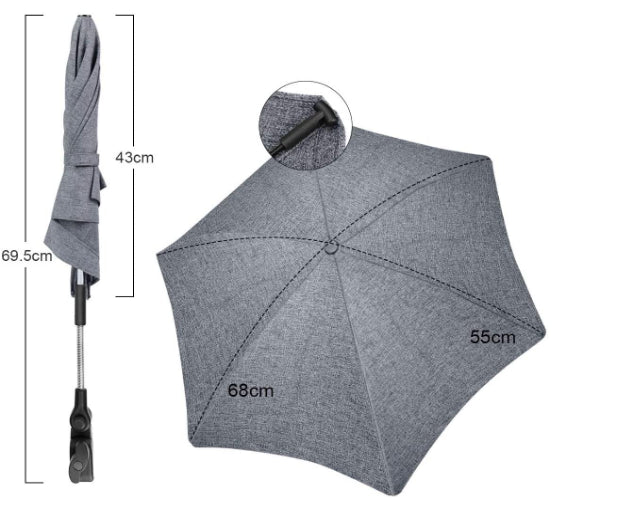 Guarda Sol Universal cinza