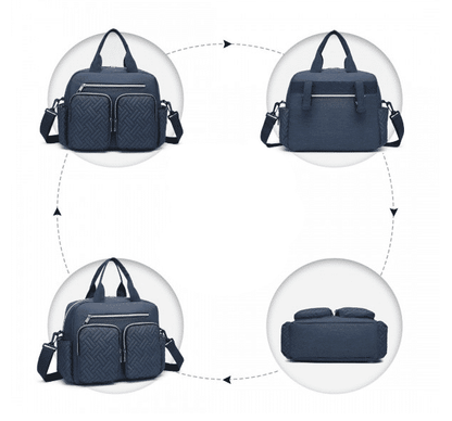 Mala de maternidade Azul