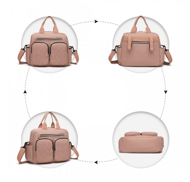 Mala de maternidade Rosa