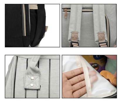 Mochila de Maternidade Riscas