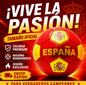 Balón de Fútbol España Talla 5 – Resistente al Agua