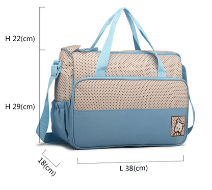 Conjunto de Malas de Maternidade Azul