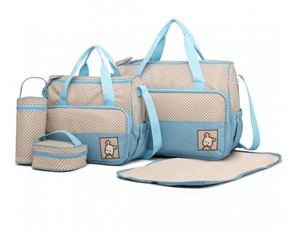 Conjunto de Malas de Maternidade Azul