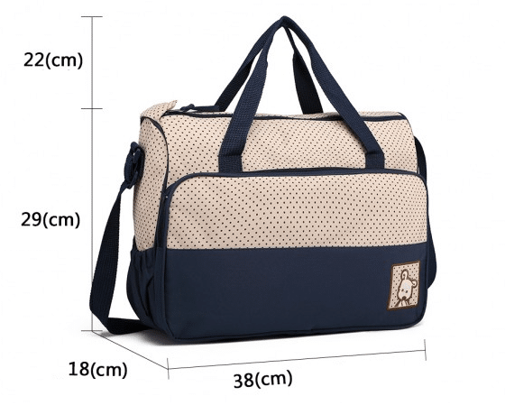 Conjunto de Malas de Maternidade Marinho