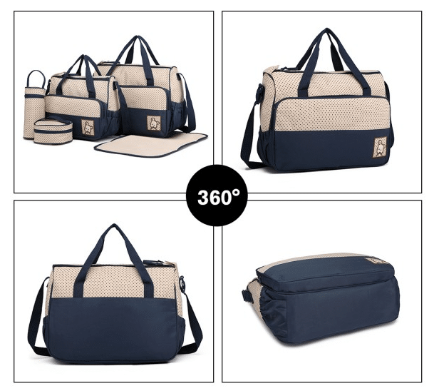 Conjunto de Malas de Maternidade Marinho