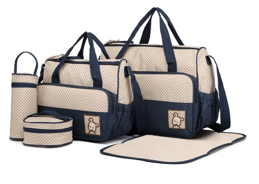 Conjunto de Malas de Maternidade Marinho