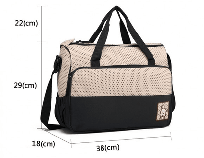 Conjunto de Malas de Maternidade Preto