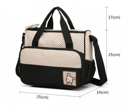 Conjunto de Malas de Maternidade Preto