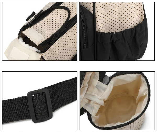 Conjunto de Malas de Maternidade Preto