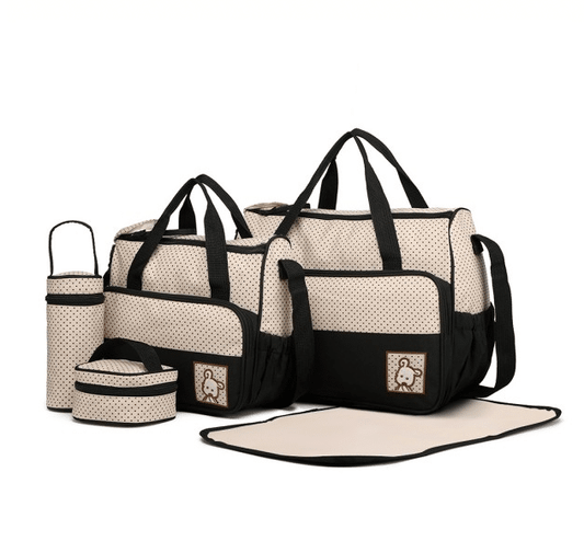 Conjunto de Malas de Maternidade Preto