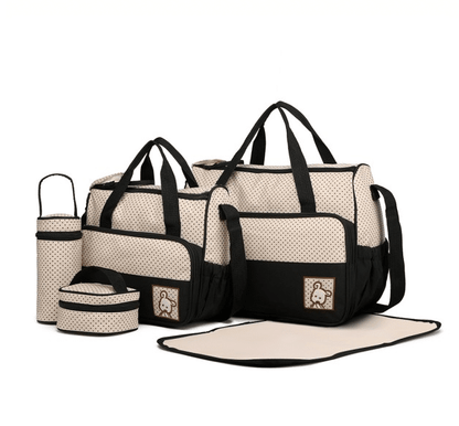 Conjunto de Malas de Maternidade Preto