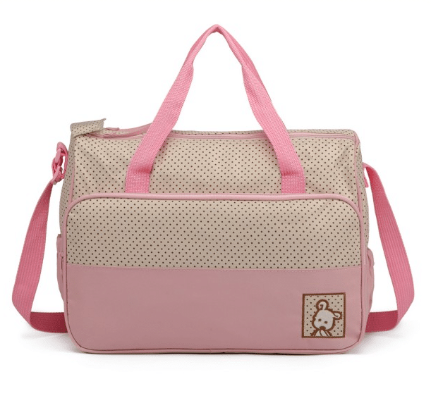 Conjunto de Malas de Maternidade Rosa