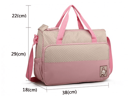 Conjunto de Malas de Maternidade Rosa