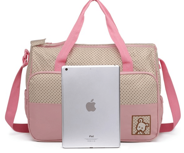 Conjunto de Malas de Maternidade Rosa