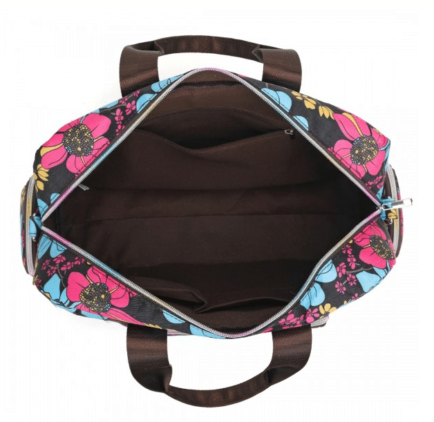 Mala de Maternidade Flor Rosa