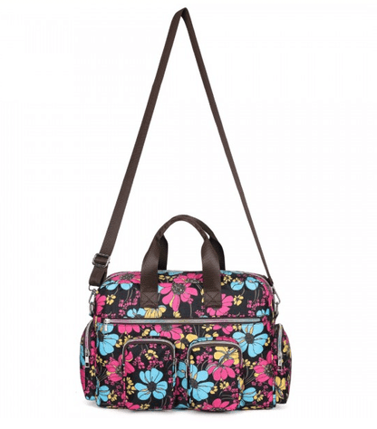 Mala de Maternidade Flor Rosa