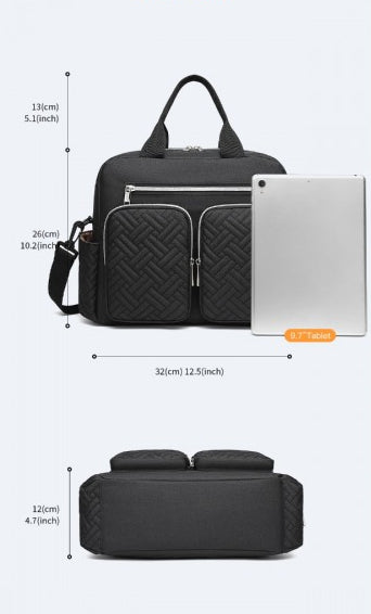 Mala de maternidade Preto