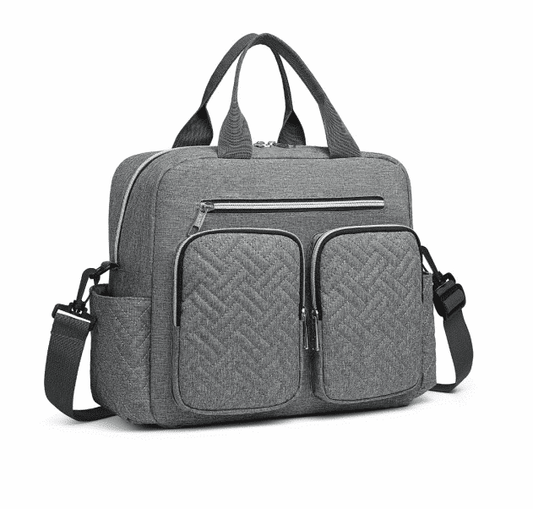 Mala de maternidade Cinza